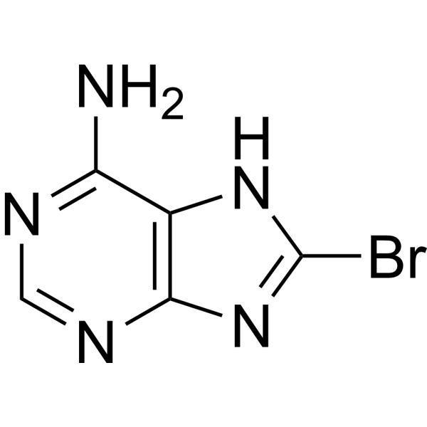 8-Bromoadenine Chemical Structure