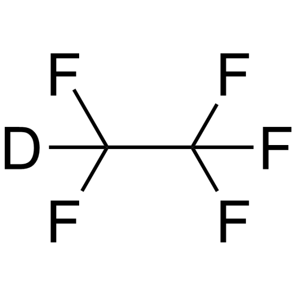 Pentafluoroethane-d<sub>1</sub> Chemical Structure