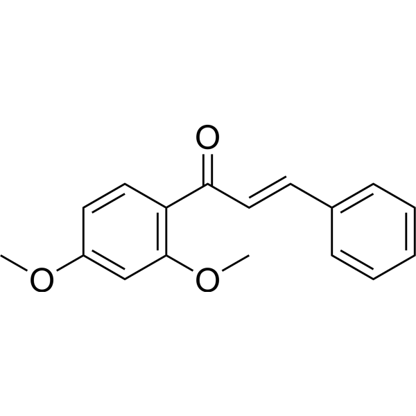 (E)-2′,4′-Dimethoxychalcone Chemical Structure
