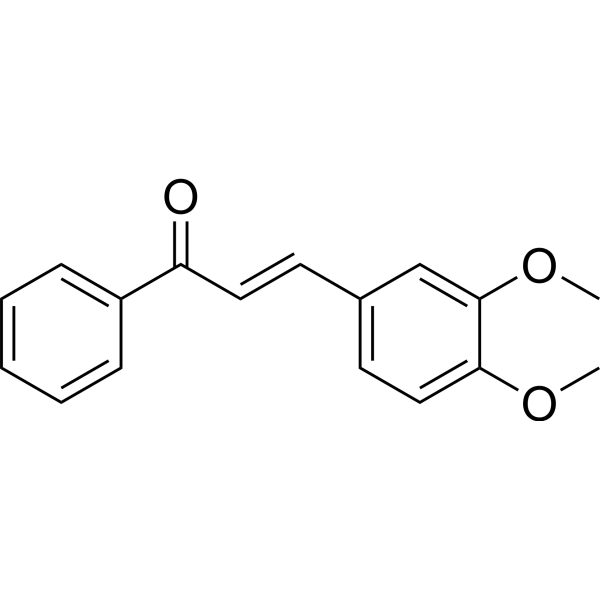 3,4-Dimethoxychalcone Chemical Structure