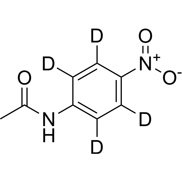 <em>N</em>-(4-Nitrophenyl)acetamide-d4