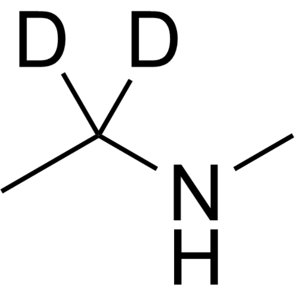 N-Methylethanamine-d<sub>2</sub> Chemical Structure