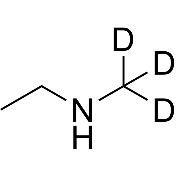 N-Methylethanamine-d<sub>3</sub> Chemical Structure