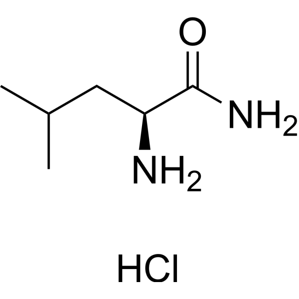 L-Leucinamide hydrochloride Chemical Structure