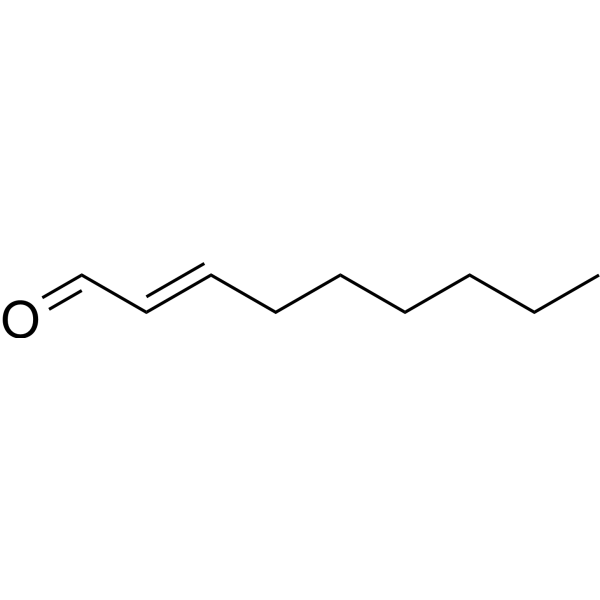 trans-2-Nonenal Chemical Structure