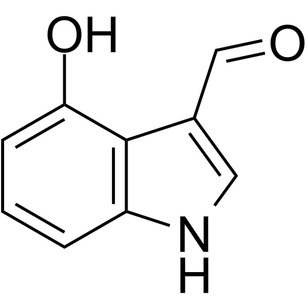 4-Hydroxy-1H-indole-3-carbaldehyde Chemical Structure