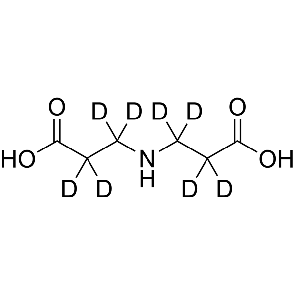 3,3'-Azanediyldipropionic acid-<em>d</em>8