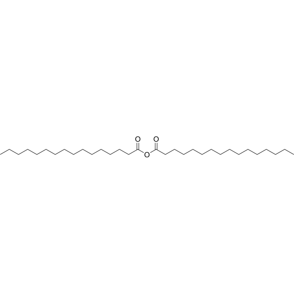 Palmitic anhydride Chemical Structure