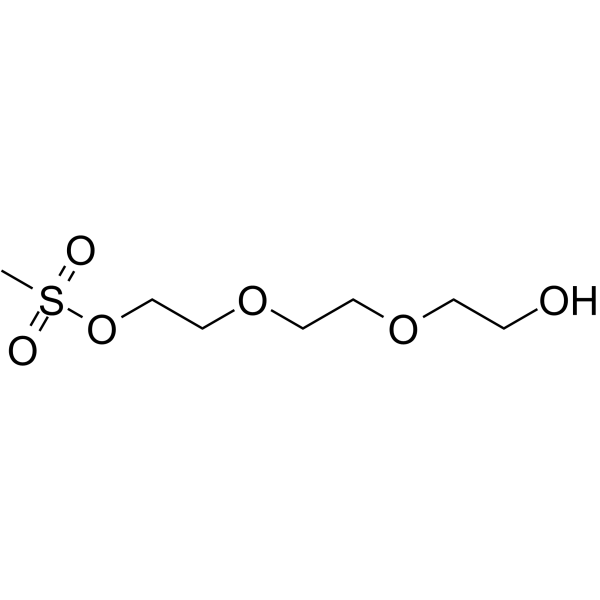 Hydroxy-PEG3-MS Chemical Structure
