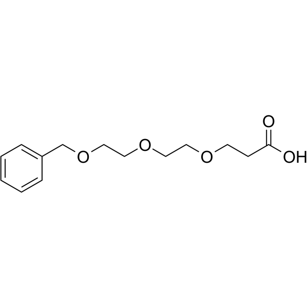 Benzyl-PEG3-acid Chemical Structure