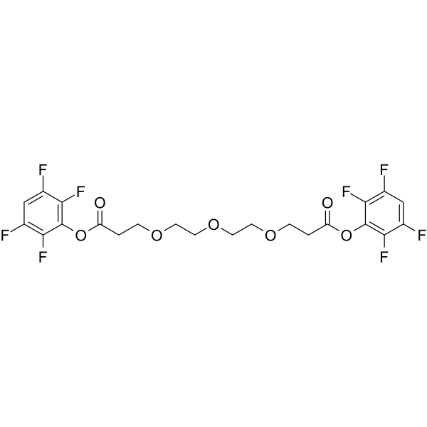 TFP-PEG3-TFP Chemical Structure