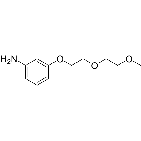 m-PEG2-O-Ph-3-NH2 Chemical Structure