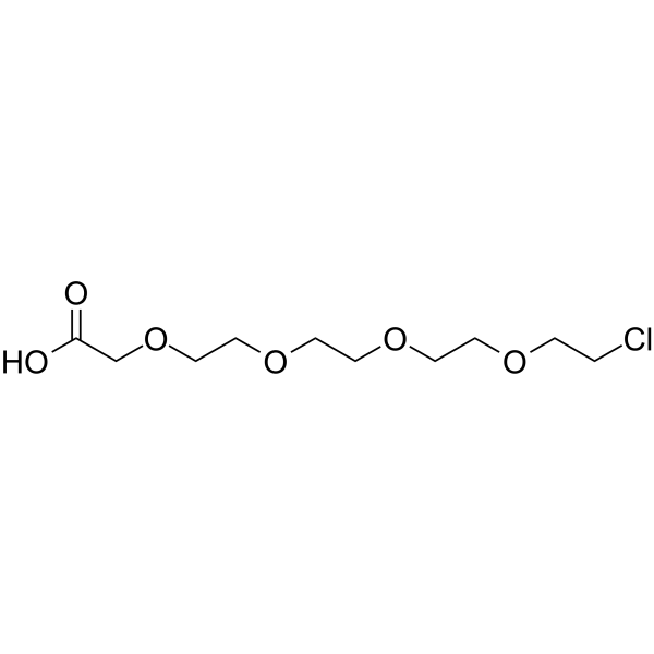 Cl-PEG4-acid Chemical Structure