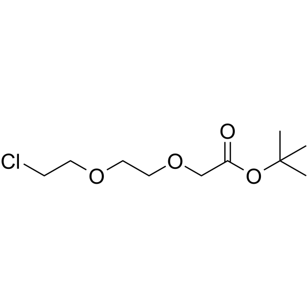 Chloro-PEG2-Boc Chemical Structure