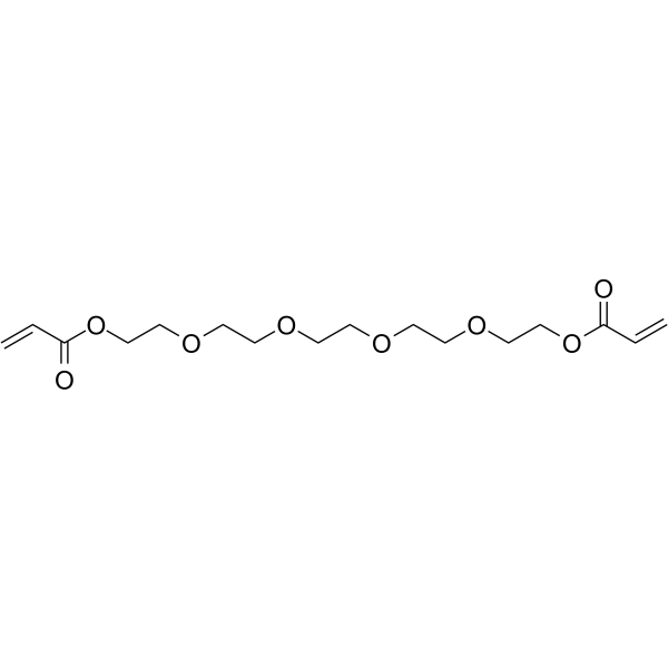Bis-acrylate-PEG5 Chemical Structure