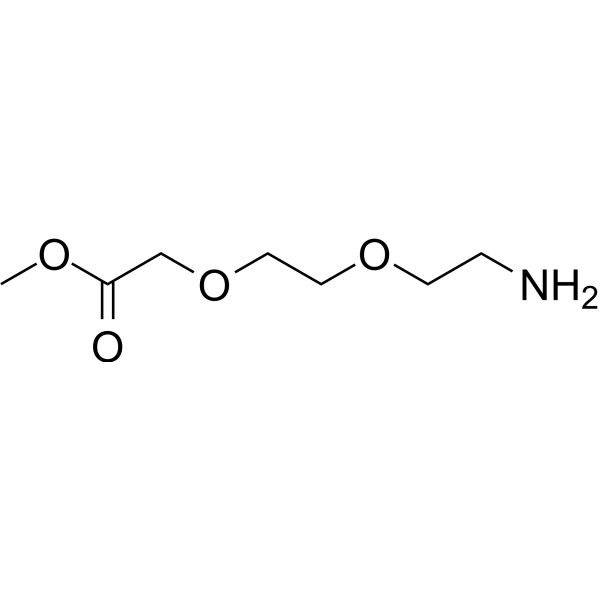 NH2-PEG2-methyl acetate Chemical Structure
