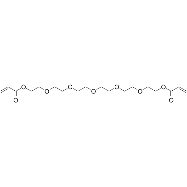 Bis-acrylate-PEG6 Chemical Structure