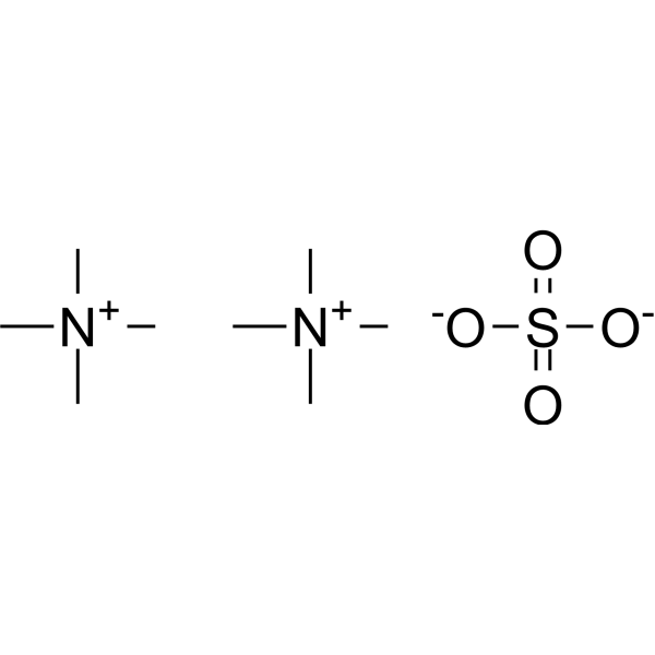 Tetramethylammonium sulfate Chemical Structure