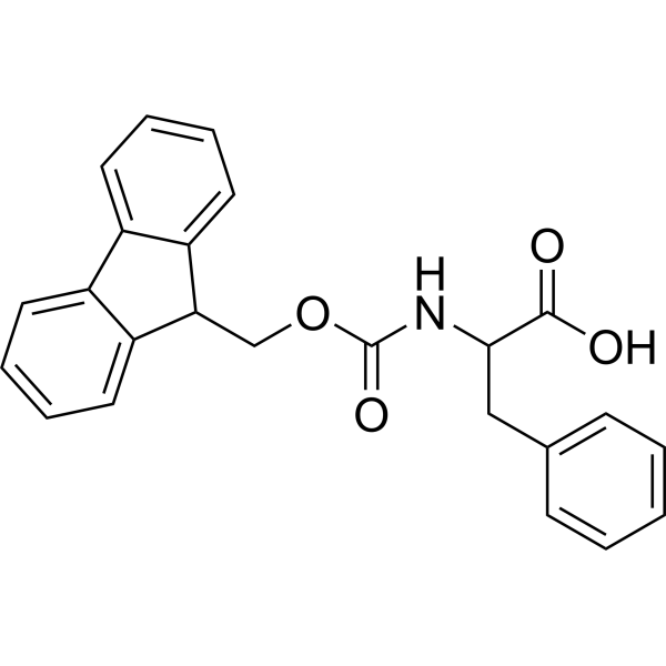 Fmoc-DL-Phe-OH Chemical Structure