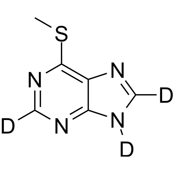 6-(Methylthio)purine-d3