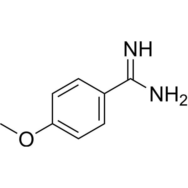 4-Methoxybenzamidine Chemical Structure