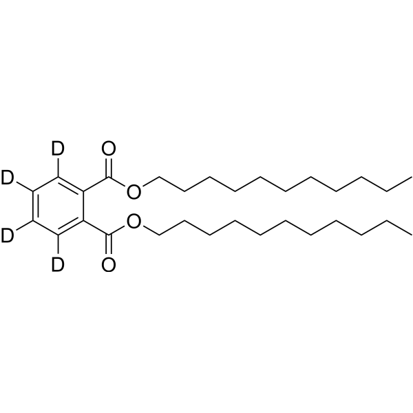 Diundecyl phthalate-d<sub>4</sub> Chemical Structure