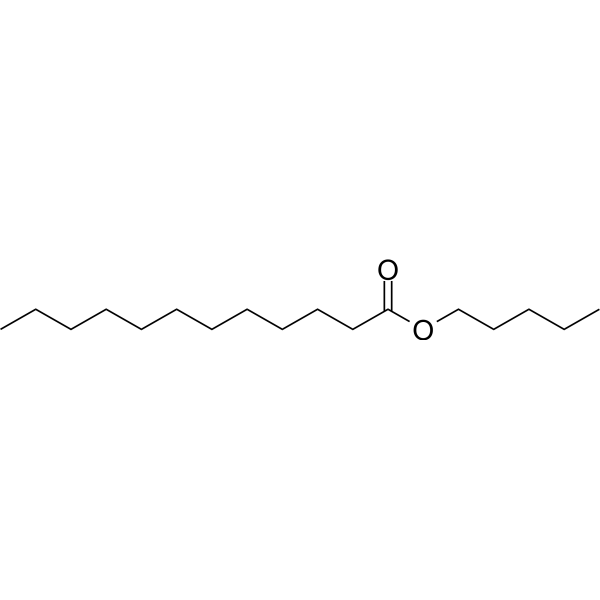 Amyl laurate Chemical Structure