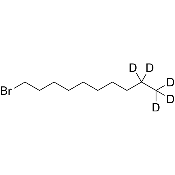 1-Bromodecane-d<sub>5</sub> Chemical Structure