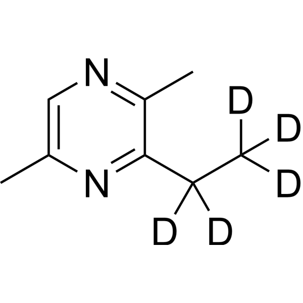 <em>3</em>-Ethyl-2,5-dimethylpyrazine-d5