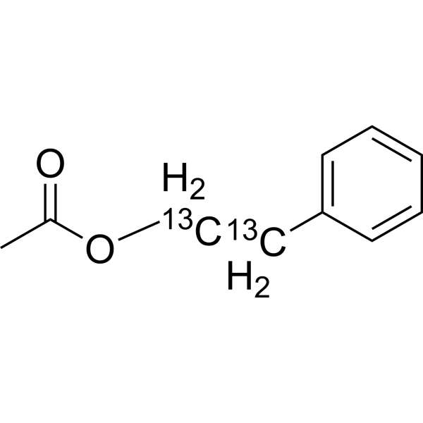 <em>Phenethyl</em> acetate-13C2