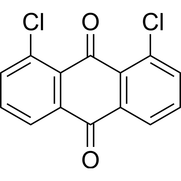 1,8-Dichloroanthraquinone Chemical Structure