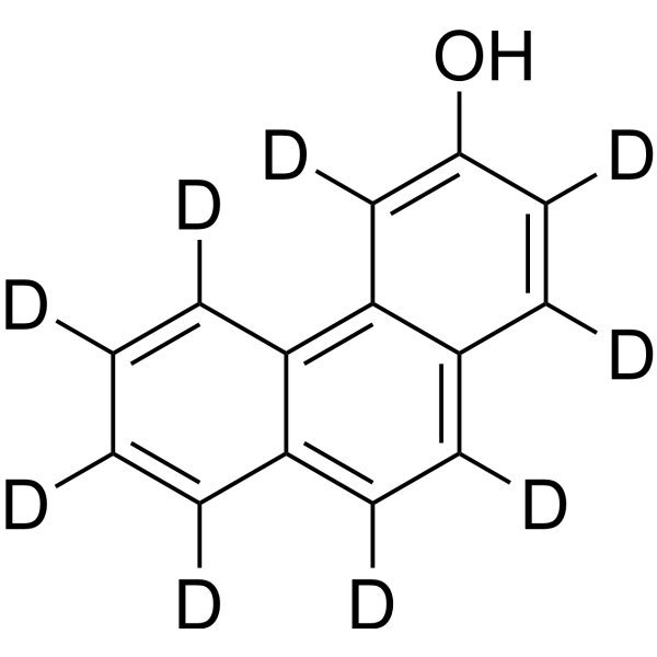 3-Phenanthrol-d<sub>9</sub> Chemical Structure