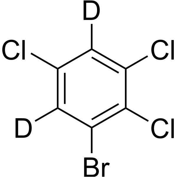 1-Bromo-2,3,5-trichlorobenzene-<em>d</em>2