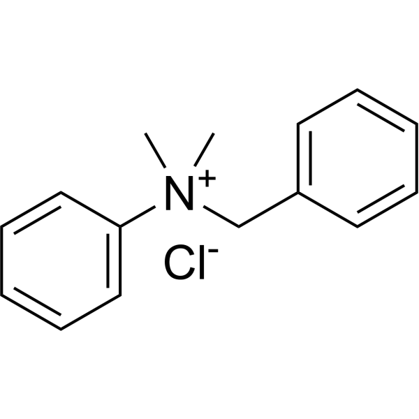 N-Benzyl-N,N-dimethylbenzenaminium chloride Chemical Structure