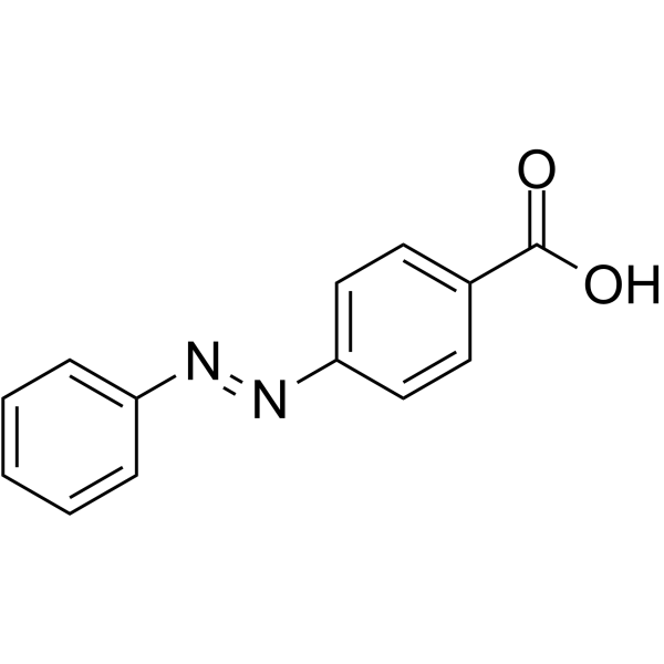 4-(Phenyldiazenyl)benzoic acid Chemical Structure