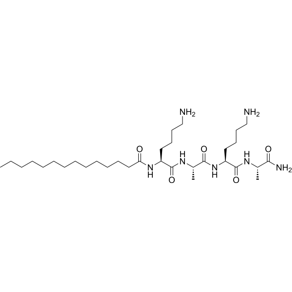 Myristoyl <em>tetrapeptide</em>-12