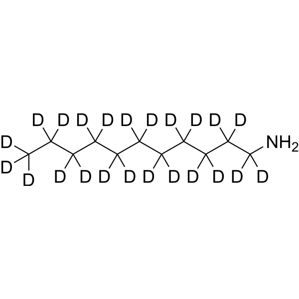 Undecylamine-d<sub>23</sub> Chemical Structure