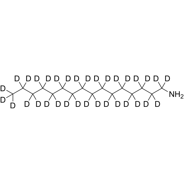 Cetylamine-d<sub>33</sub> Chemical Structure