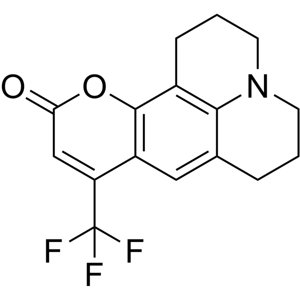Coumarin153 Chemical Structure