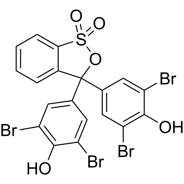 Bromophenol blue indicator (3.0-4.6)