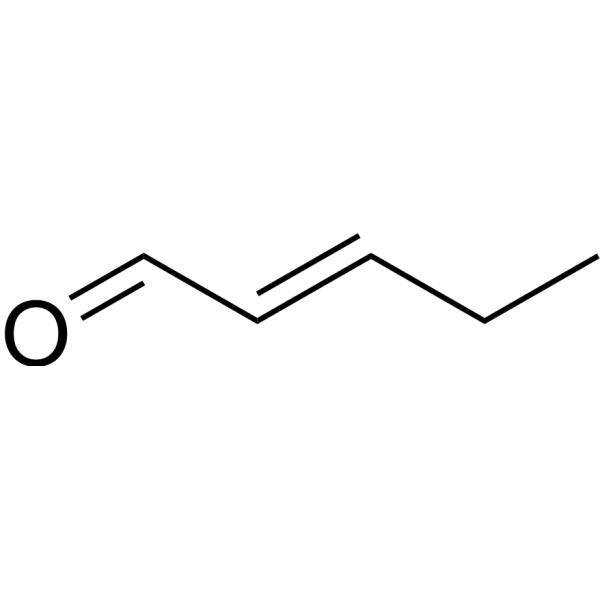 (E)-Pent-2-enal Chemical Structure