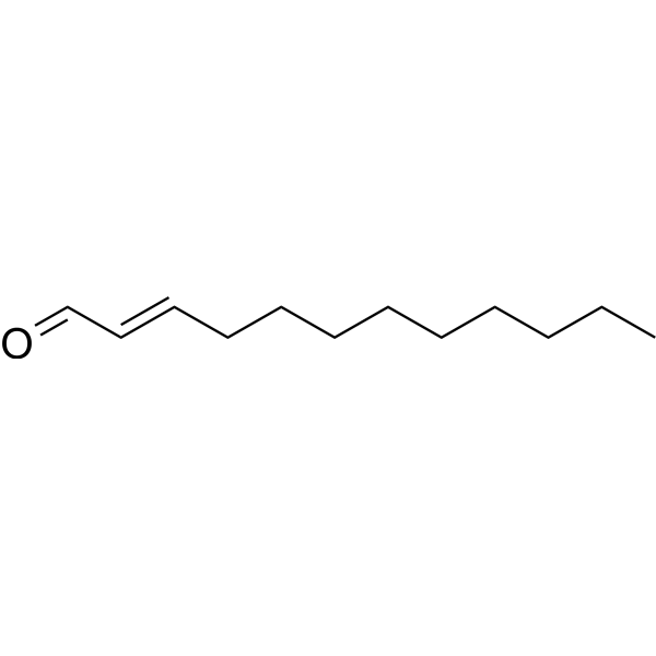 Trans-2-dodecenal Chemical Structure