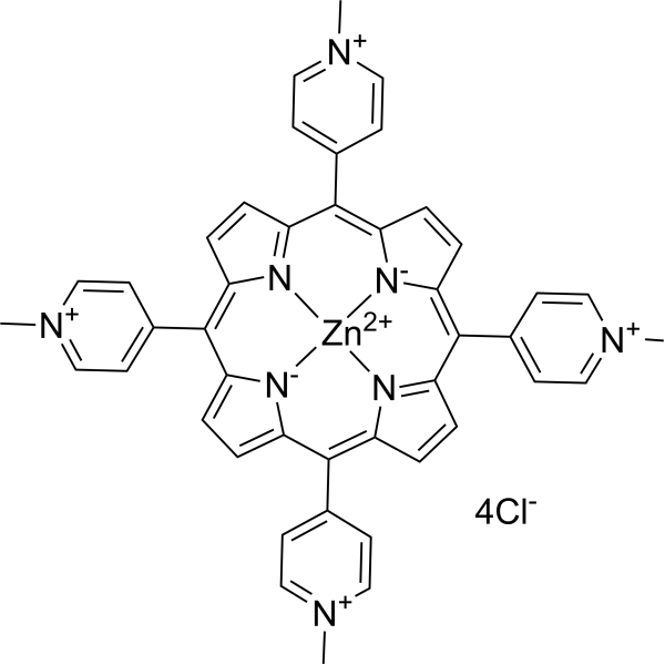 Zn(II)TMPyP tetrachloride Chemical Structure
