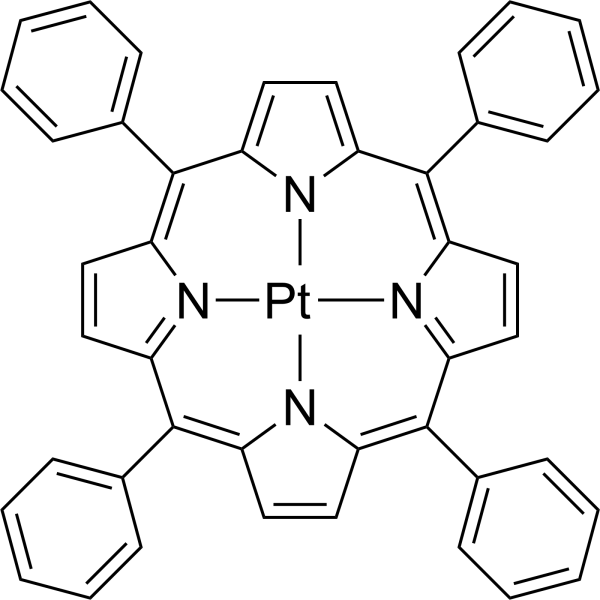 (meso-Tetraphenylporphinato)platinum Chemical Structure