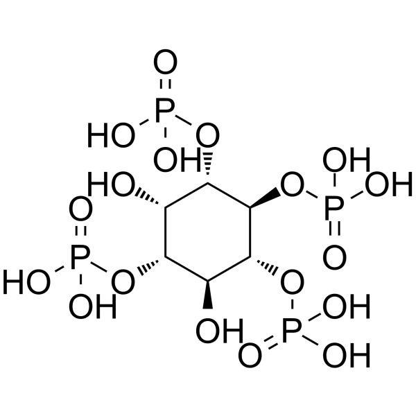 Inositol 1,3,4,5-tetraphosphate Chemical Structure