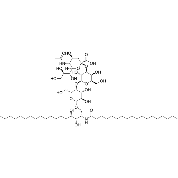 Ganglioside GM3 (phyto-type) Chemical Structure