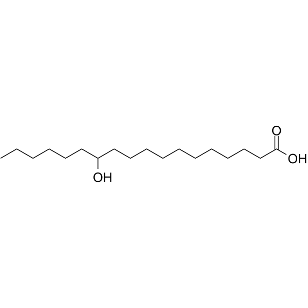 12-Hydroxystearic acid Chemical Structure