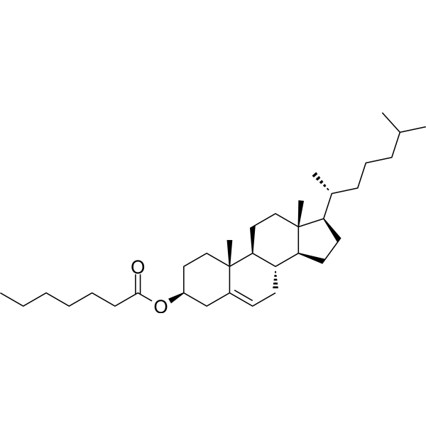 Cholesteryl heptanoate Chemical Structure