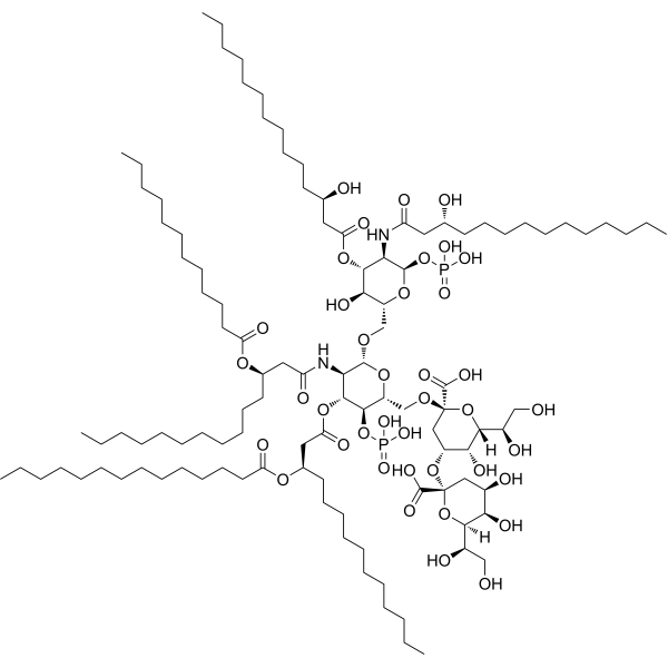 Kdo2-Lipid A Chemical Structure