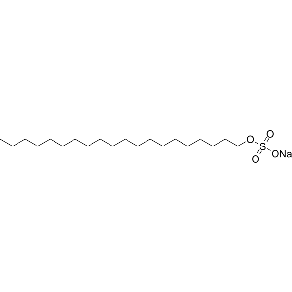 Sodium eicosyl sulfate Chemical Structure